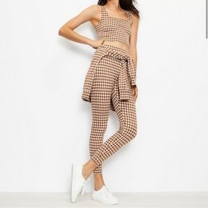 Lou & Grey Women’s Gingham Lounge Set - 2 Pieces